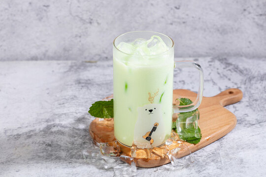 抹茶奶茶