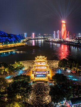 國慶合江門夜景