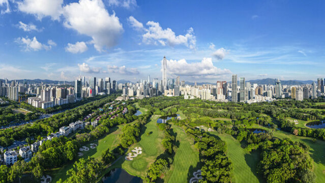 深圳城市航拍景觀