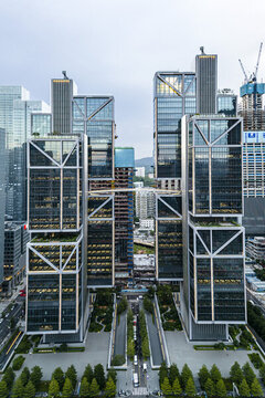 城市建筑航拍景觀