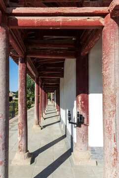 寺院走廊