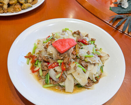 蘿卜炒肉