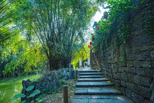 黃姚古鎮(zhèn)風(fēng)景