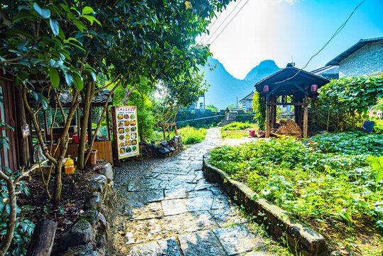 黃姚古鎮(zhèn)風(fēng)景