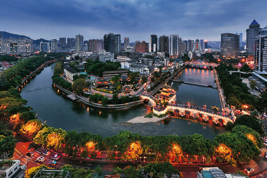 貴陽甲秀樓夜景