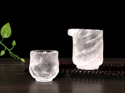 水晶杯水晶茶具