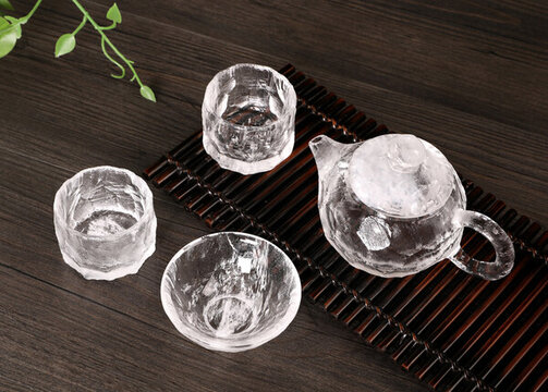 水晶杯水晶茶具