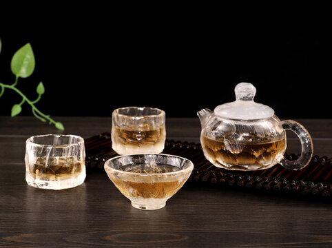 水晶杯水晶茶具