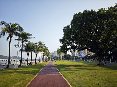 珠海情侶路濱海公園風(fēng)光
