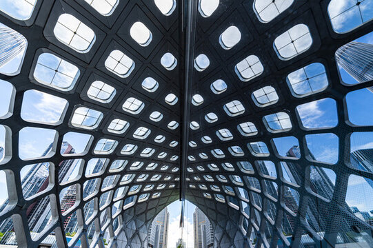 深圳春巢體育館建筑景觀
