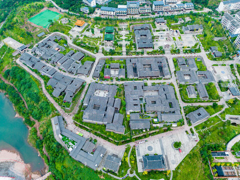 四川宜賓屏山馬湖府古城