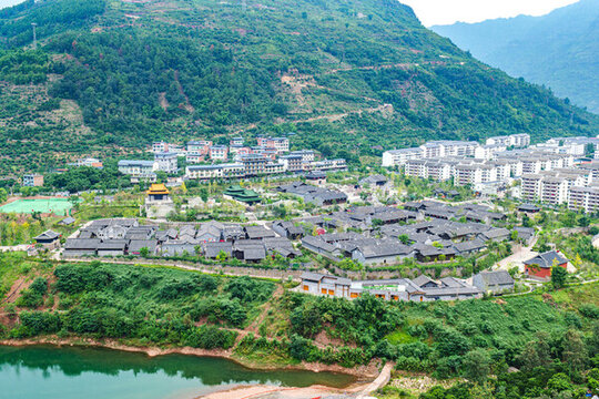 四川宜賓屏山馬湖府古城