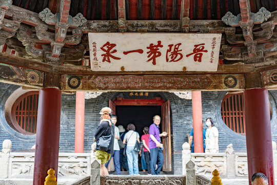 山西太原晉祠旅游景點(diǎn)