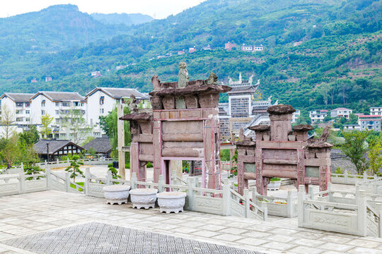 四川宜賓屏山馬湖府古城