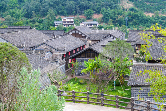 四川宜賓屏山馬湖府古城