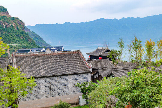 四川宜賓屏山馬湖府古城
