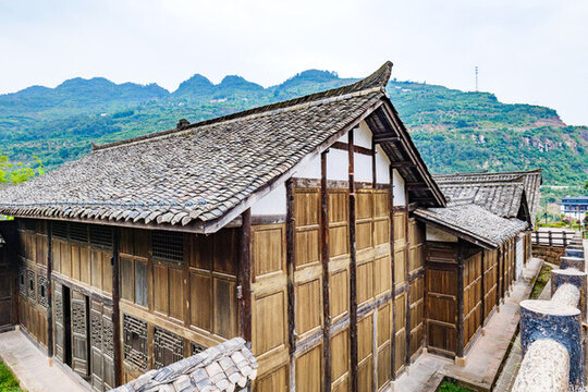四川宜賓屏山馬湖府古城