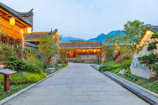 四川宜賓屏山馬湖府古城