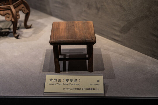 山西大同博物館文物木制古代家具
