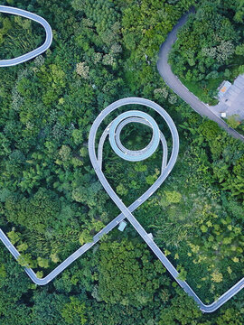 成都丹景山獅子堡高空棧道