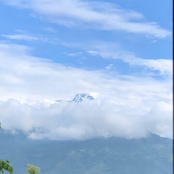 尼泊爾博卡拉滑翔