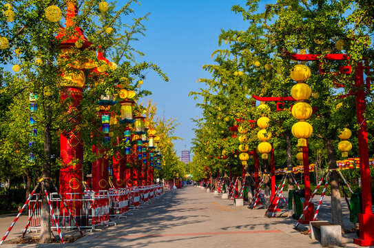 北京彩燈游園會(huì)京彩大道