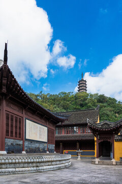 鎮(zhèn)江焦山風景區(qū)定慧寺萬佛塔