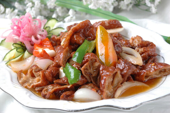 尖椒燒肥腸