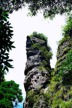 雁蕩山石峰