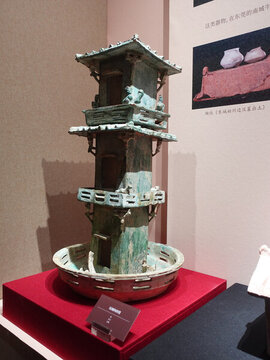 綠釉陶閣樓