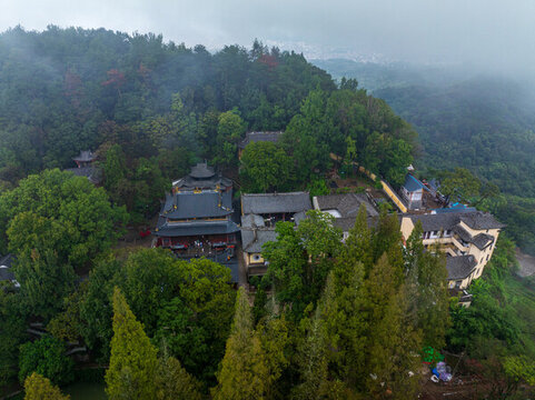 永康方巖景區(qū)云霧風光
