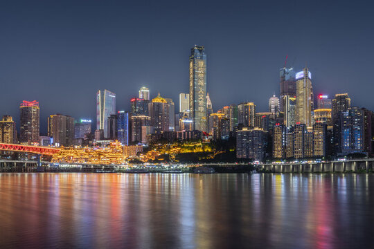 重慶洪崖洞夜景風(fēng)光