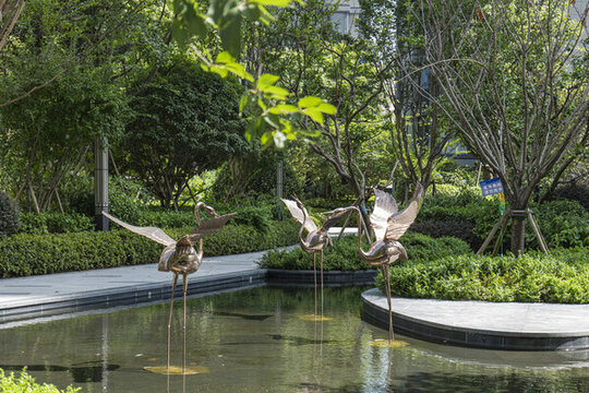 小區(qū)園林水景