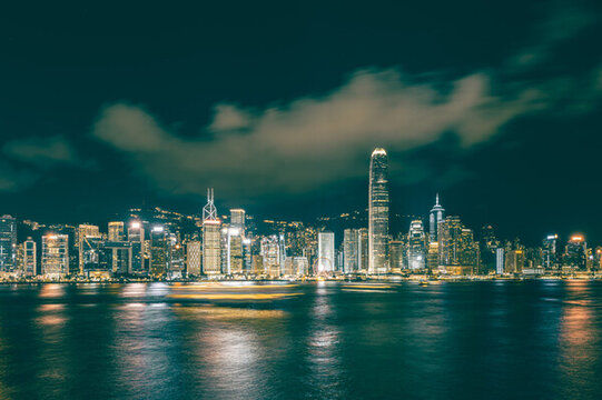 香港城市夜景