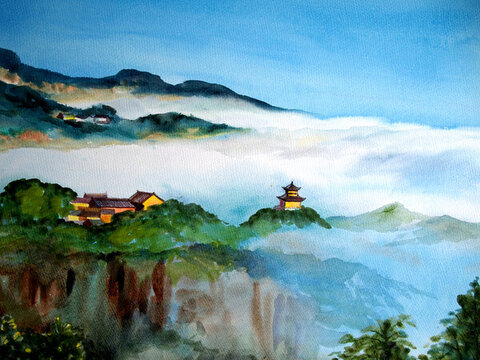 甘肅崆峒山