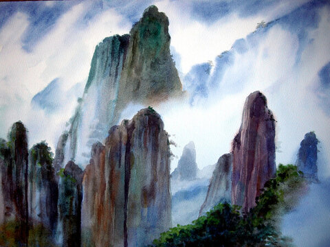 湖南張家界武陵源風(fēng)景區(qū)