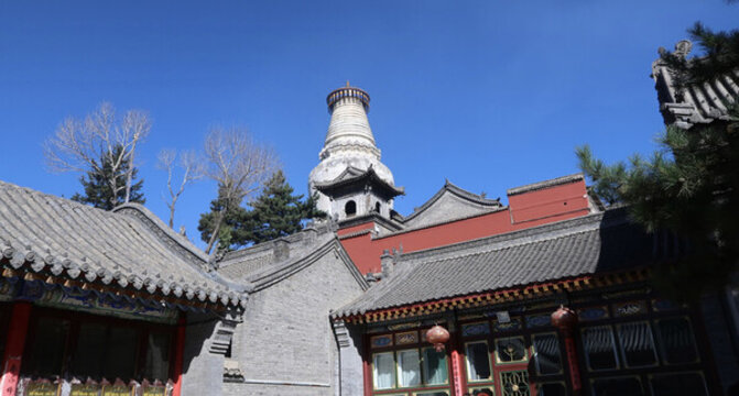 五臺(tái)山寺廟