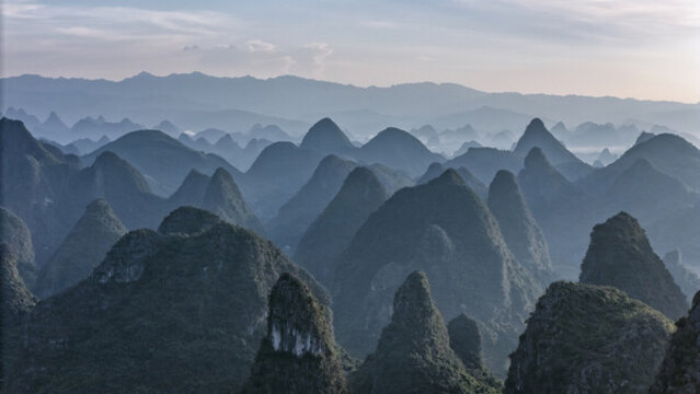 廣西桂林喀斯特地貌景觀