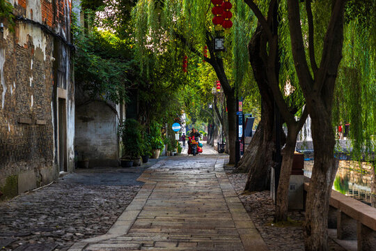 蘇州平江路清晨