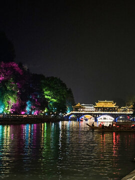 鳳凰古城夜景