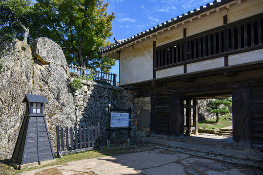日本滋賀縣國寶彥根城天守