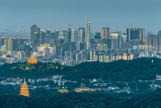 杭州城市夜景
