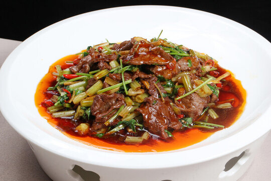 香辣炒牛肉