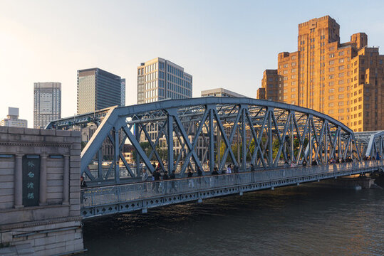 上海的外白渡橋