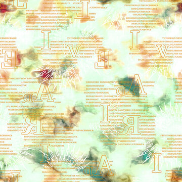 服裝花型數(shù)碼印花圖案
