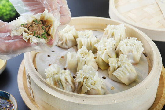 沙蔥羊肉燒麥