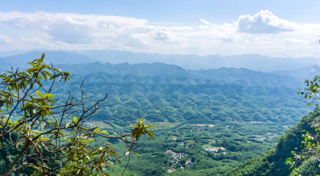 掛膀巖遠(yuǎn)眺