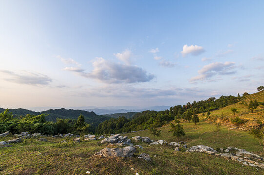 丘陵地貌風(fēng)景