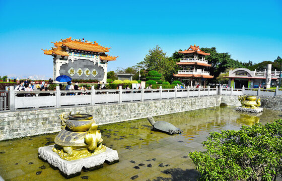 中國(guó)傳統(tǒng)文化宗教建筑金龜