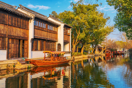 烏鎮(zhèn)古鎮(zhèn)古建筑和旅游風(fēng)光
